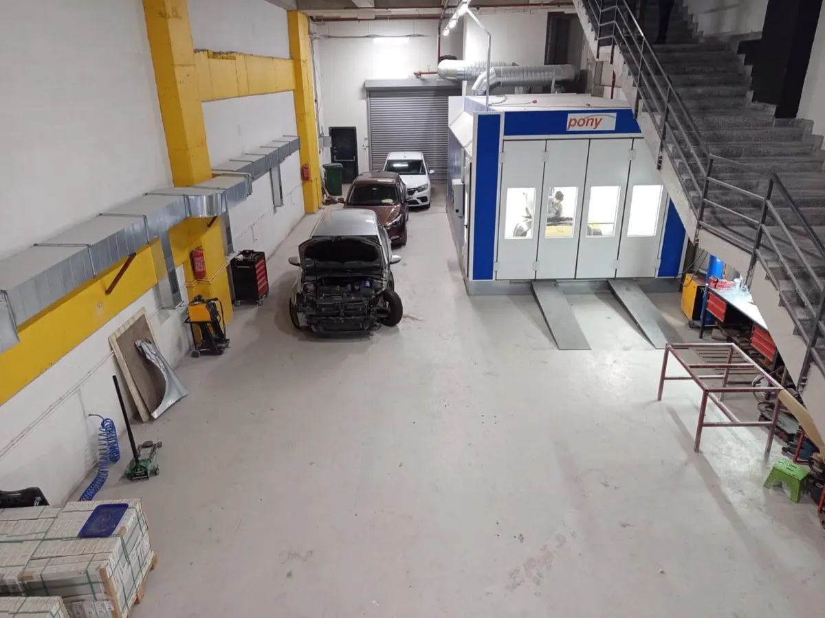 Otomert servis içi fırın boya kabini