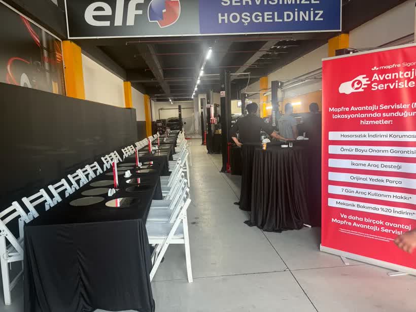 Mapfre avantajlı servisler etkinliği